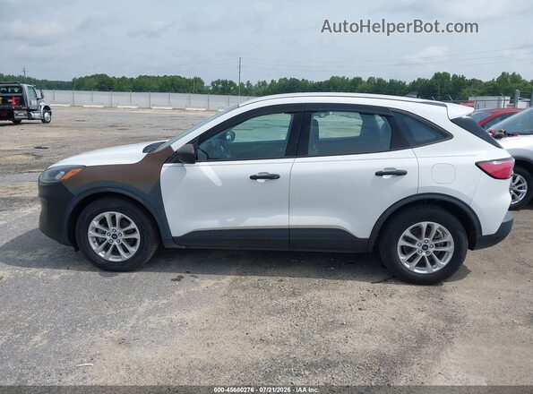 1FMCU0F62LUC07172 2020 FORD ESCAPE White Vista interior de 360 grados