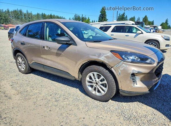 1FMCU0F63LUB57091 2020 FORD ESCAPE Gold Передня права чверть