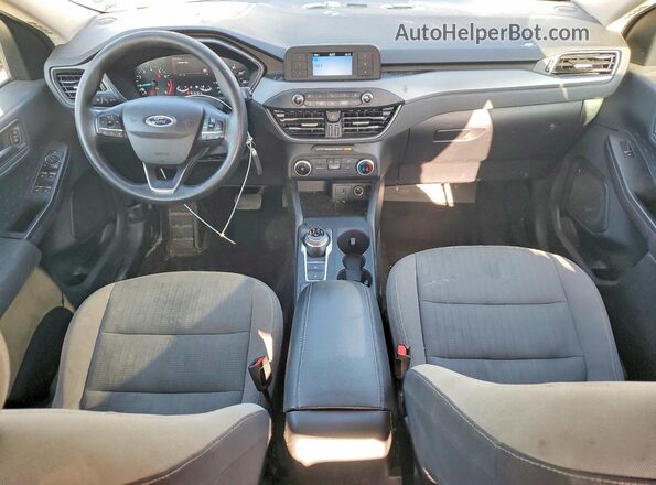 1FMCU0F63LUB67734 2020 FORD ESCAPE White წინა პანელის ხედი