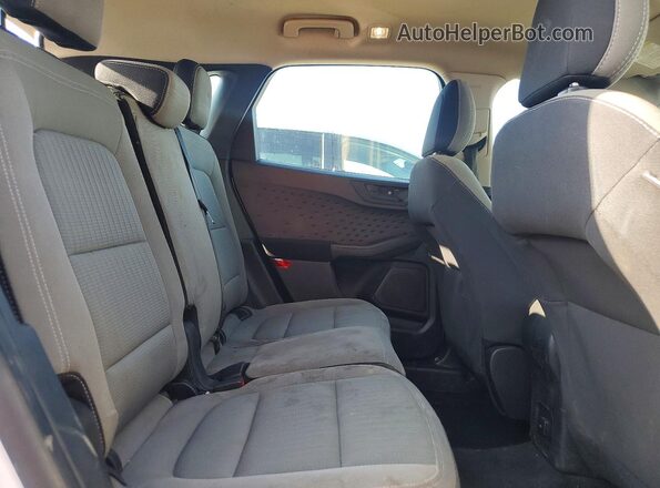 1FMCU0F63LUB67734 2020 FORD ESCAPE White უკანა სავარძლების ხედი