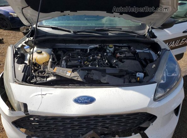 1FMCU0F63LUC63041 2020 FORD ESCAPE White Շարժիչի բաժամունքի տեսք