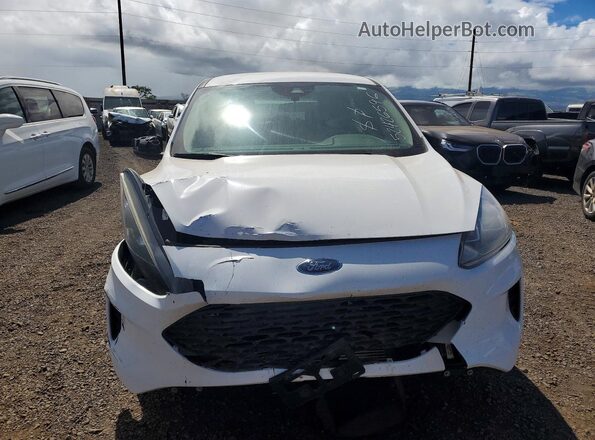 1FMCU0F63LUC63041 2020 FORD ESCAPE White Դիմացի տեսք