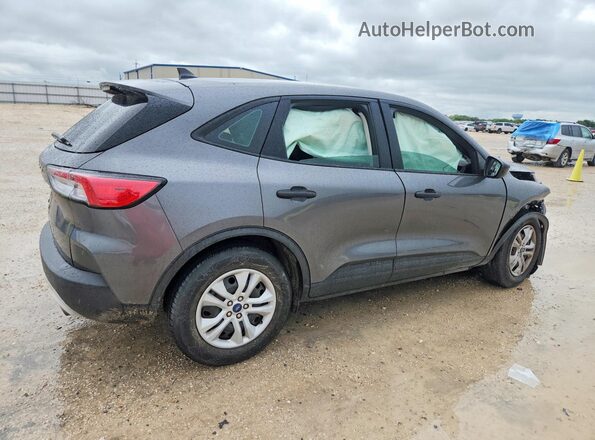 1FMCU0F65MUA47032 2021 FORD ESCAPE Gray Rear right