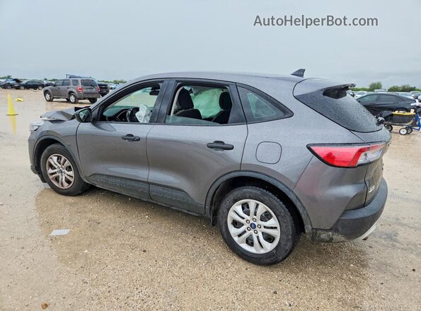 1FMCU0F65MUA47032 2021 FORD ESCAPE Gray Rear left