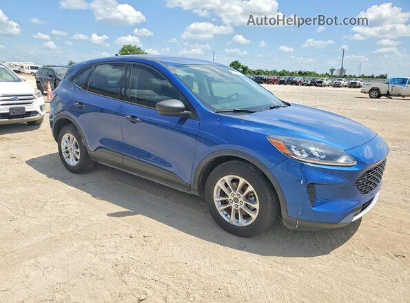 1FMCU0F65NUA32242 2022 FORD ESCAPE Blue Przód prawy
