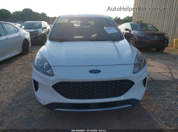 1FMCU0F68LUA68021 2020 FORD ESCAPE White Вид щитка приладів