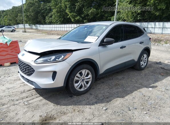 1FMCU0F68LUB98817 2020 FORD ESCAPE Silver Front left