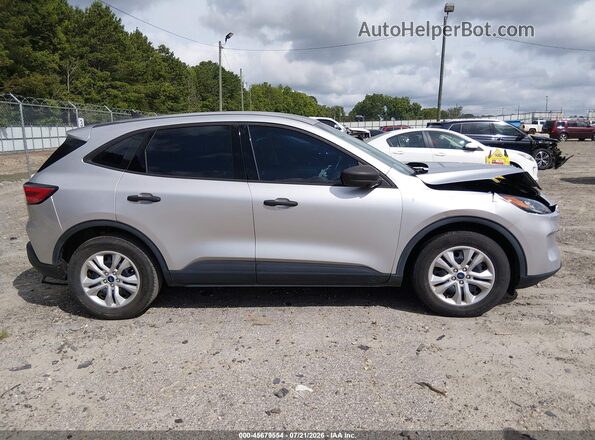 1FMCU0F68LUB98817 2020 FORD ESCAPE Silver Rear interior view