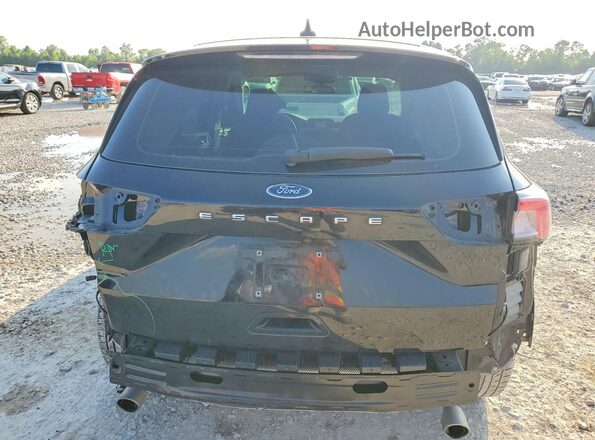 1FMCU0F68MUA45520 2021 FORD ESCAPE Черный Вид сзади