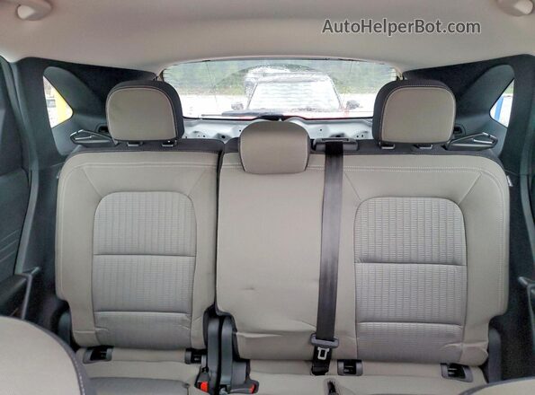 1FMCU0F68NUB13008 2022 FORD ESCAPE White უკანა სავარძლების ხედი