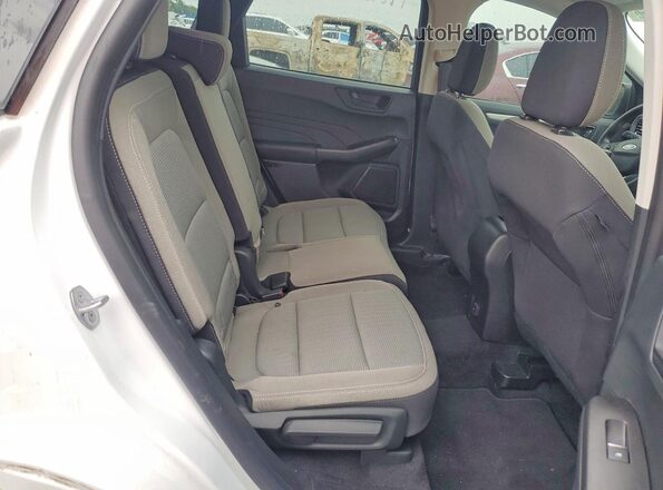 1FMCU0F68NUB13008 2022 FORD ESCAPE White უკანა სალონის ხედი