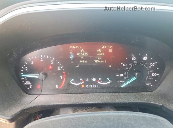 1FMCU0F69LUA76449 2020 FORD ESCAPE White Սարքավորումների վահանակի տեսք