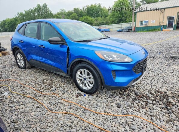 1FMCU0F69LUC24891 2020 FORD ESCAPE Blue Przód prawy