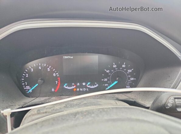 1FMCU0F69LUC24891 2020 FORD ESCAPE Blue Widok zestawu wskaźników