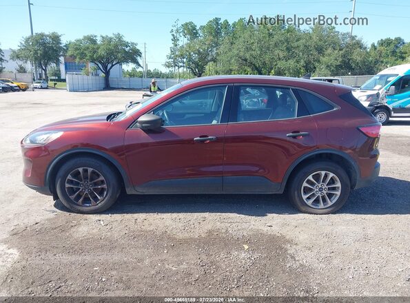 1FMCU0F69MUA27740 2021 FORD ESCAPE Burgundy 360 interior view
