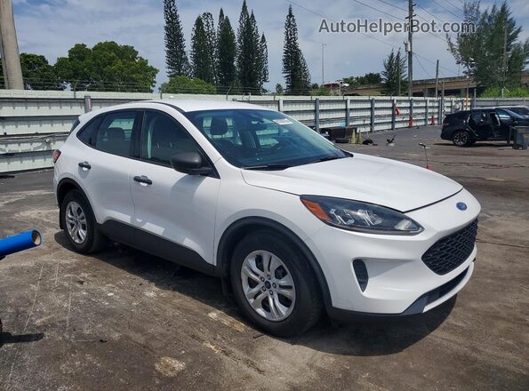 1FMCU0F69NUA84666 2022 FORD ESCAPE White Передня права чверть