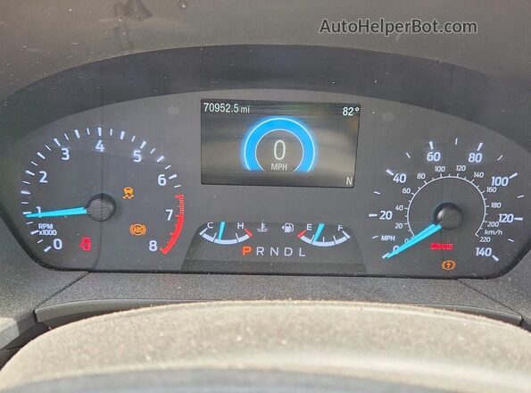 1FMCU0F69NUB14233 2022 FORD ESCAPE Black Vista del cuadro de instrumentos