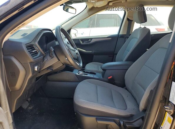 1FMCU0F6XLUC37617 2020 FORD ESCAPE Черный Вид салона спереди