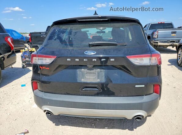 1FMCU0F6XLUC37617 2020 FORD ESCAPE Черный Вид сзади