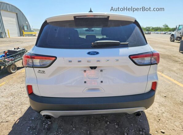 1FMCU0F6XMUA98123 2021 FORD ESCAPE White Вид ззаду