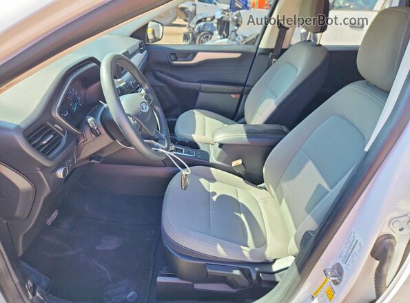 1FMCU0F6XMUA98123 2021 FORD ESCAPE White Вид салону спереду