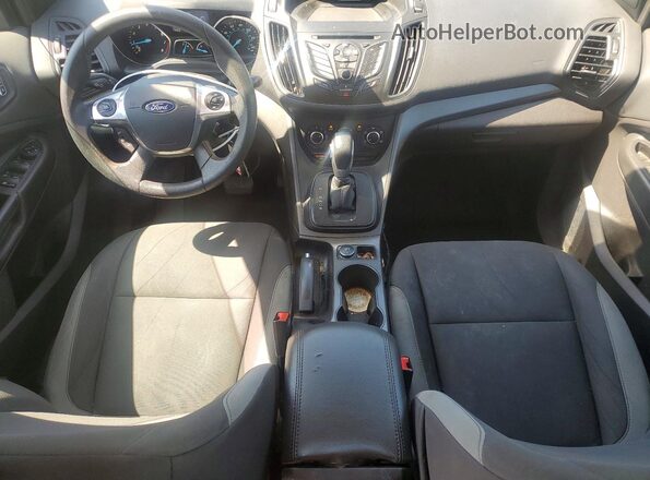 1FMCU0F70GUA00794 2016 FORD ESCAPE Black Widok deski rozdzielczej