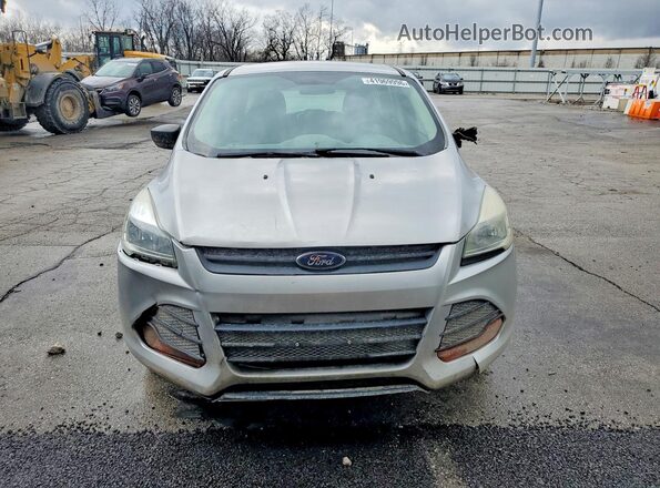 1FMCU0F70GUB34365 2016 FORD ESCAPE Silver Widok z przodu
