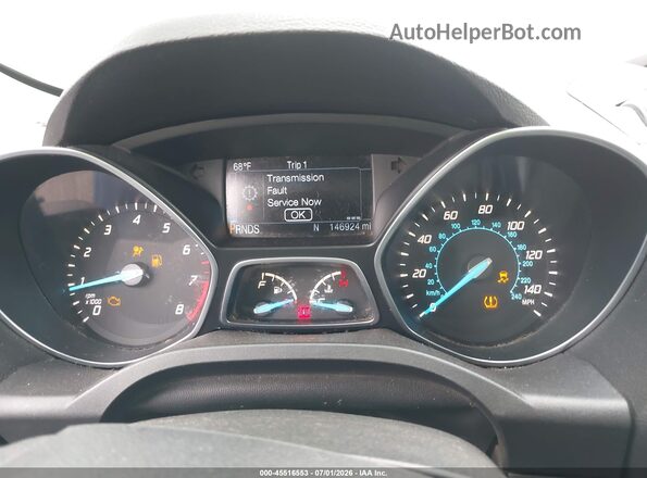 1FMCU0F70GUB72890 2016 FORD ESCAPE Gray Вид задніх сидінь