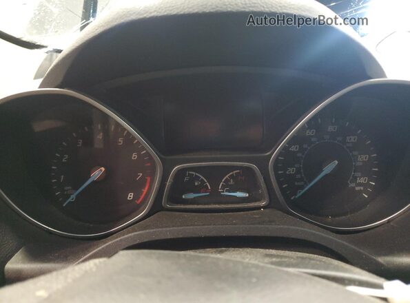 1FMCU0F70GUC05497 2016 FORD ESCAPE Charcoal Вид щитка приладів