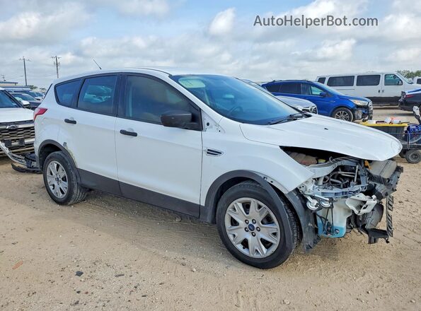 1FMCU0F70GUC41500 2016 FORD ESCAPE White Przód prawy