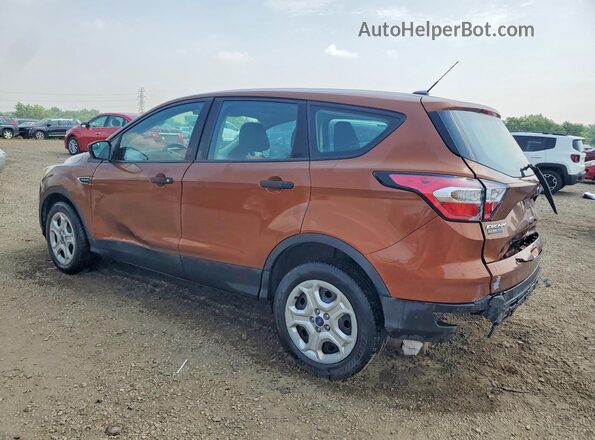 1FMCU0F70HUB97497 2017 FORD ESCAPE Orange Rear left