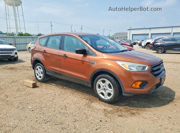 1FMCU0F70HUB97497 2017 FORD ESCAPE Orange Front right