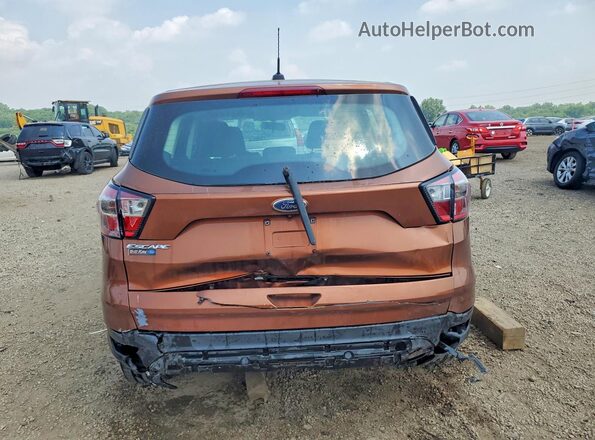 1FMCU0F70HUB97497 2017 FORD ESCAPE Orange Rear view