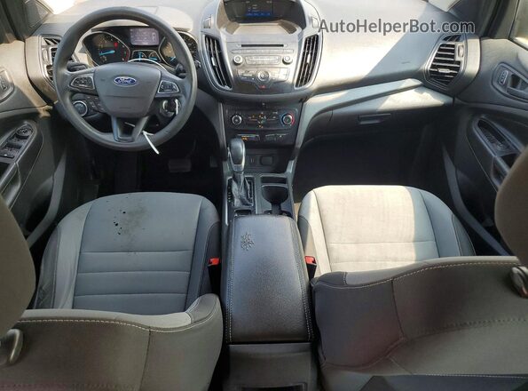 1FMCU0F70HUB97497 2017 FORD ESCAPE Orange Dashboard view