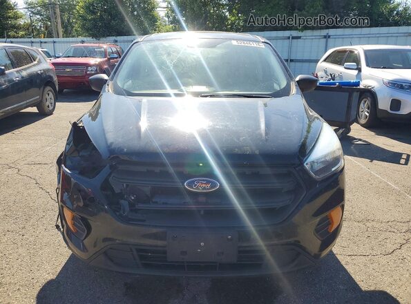 1FMCU0F70HUB98858 2017 FORD ESCAPE Black წინა ხედი