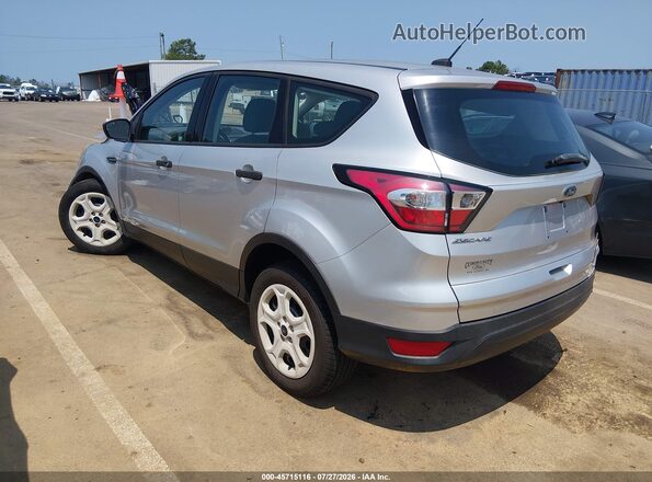 1FMCU0F70HUD81421 2017 FORD ESCAPE Silver Rear left