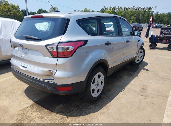 1FMCU0F70HUD81421 2017 FORD ESCAPE Silver Rear right
