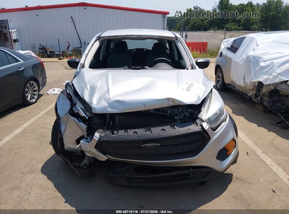 1FMCU0F70HUD81421 2017 FORD ESCAPE Silver Rear interior view