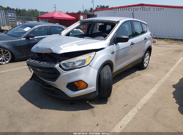 1FMCU0F70HUD81421 2017 FORD ESCAPE Silver Front left