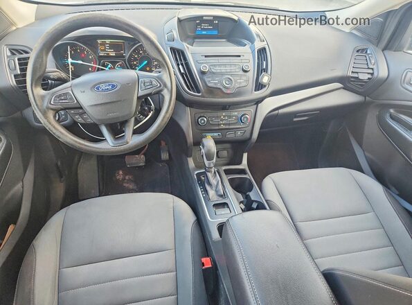 1FMCU0F70JUA39635 2018 FORD ESCAPE White Widok deski rozdzielczej