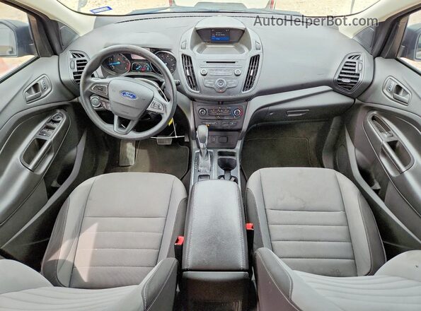 1FMCU0F70JUA97115 2018 FORD ESCAPE Black Առջևի վահանակի տեսք