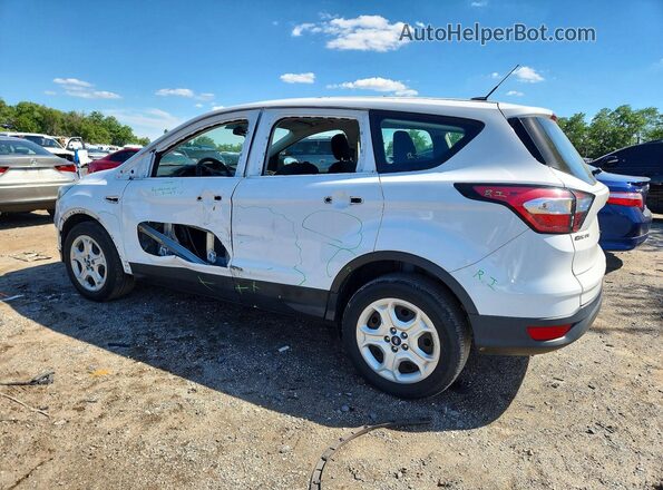 1FMCU0F70JUC62869 2018 FORD ESCAPE Белый Задняя левая четверть
