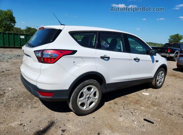 1FMCU0F70JUC62869 2018 FORD ESCAPE Белый Задняя правая четверть