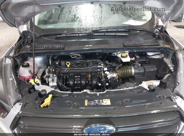 1FMCU0F70JUD08443 2018 FORD ESCAPE Gray Rear view