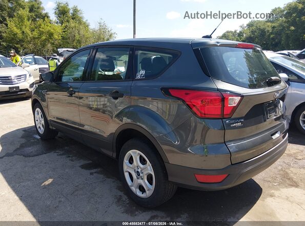 1FMCU0F70KUB02492 2019 FORD ESCAPE Серый Задняя левая четверть