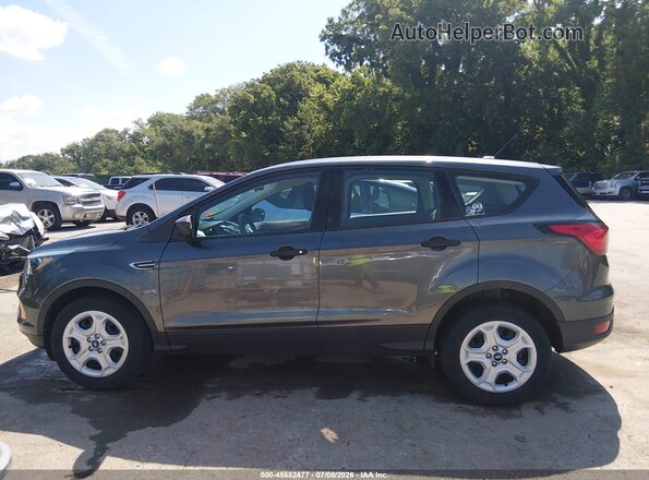 1FMCU0F70KUB02492 2019 FORD ESCAPE Серый Вид задней части салона