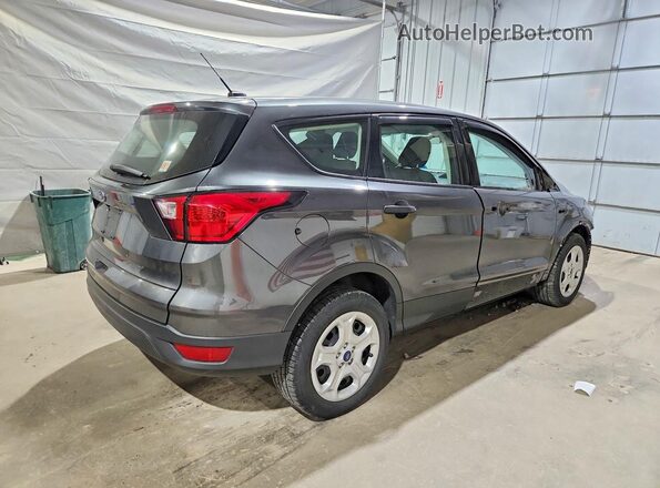 1FMCU0F70KUB18045 2019 FORD ESCAPE Gray Tył prawy