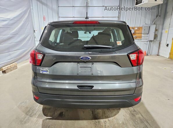 1FMCU0F70KUB18045 2019 FORD ESCAPE Gray Widok z tyłu