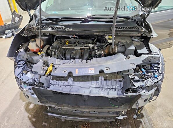 1FMCU0F70KUB18045 2019 FORD ESCAPE Gray Widok wnętrza z tyłu