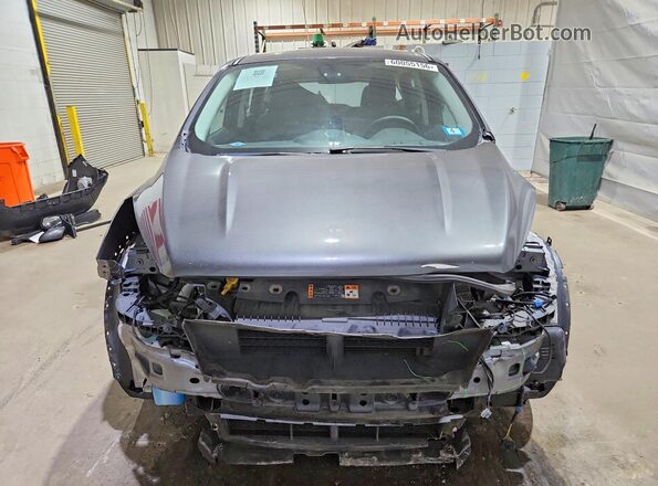 1FMCU0F70KUB18045 2019 FORD ESCAPE Gray Widok z przodu